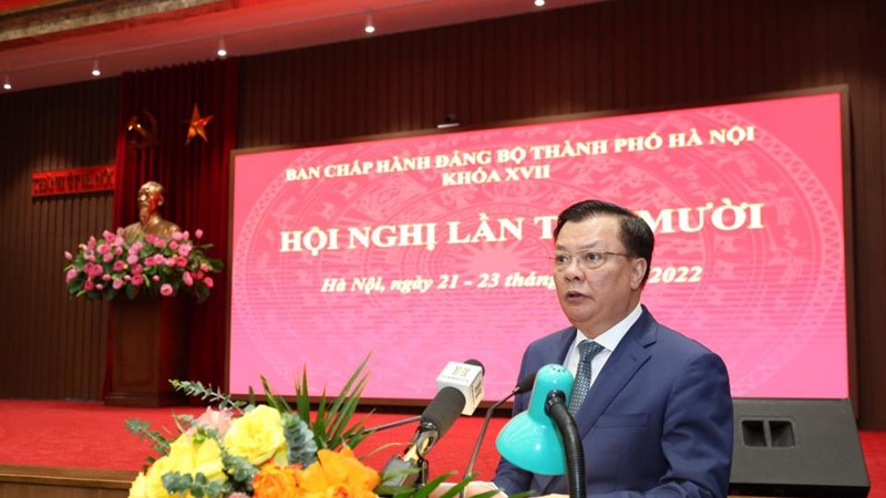 Hội nghị lần thứ mười, Ban Chấp hành Đảng bộ thành phố Hà Nội khóa XVII chính thức khai mạc