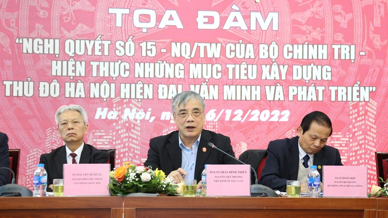 Nghị quyết số 15: Tạo bước phát triển toàn diện, bứt phá của Thủ đô Hà Nội