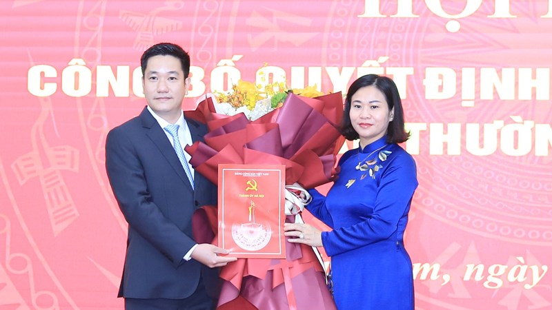 Phó Bí thư Quận ủy Nam Từ Liêm  trở thành Giám đốc Sở Tài nguyên và Môi trường