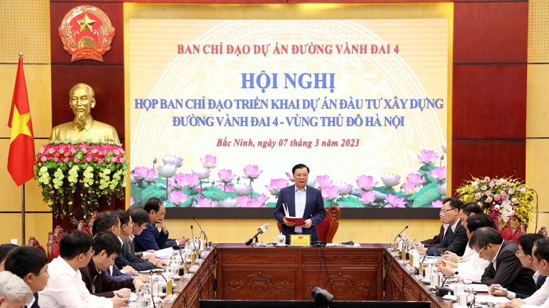 Hà Nội, Bắc Ninh, Hưng Yên cam kết bàn giao mặt bằng đúng tiến độ để khởi công Vành đai 4