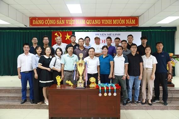 Giải bóng huyện Mê Linh lần thứ II, năm 2023: 21 đội tranh cúp Hai Bà Trưng
