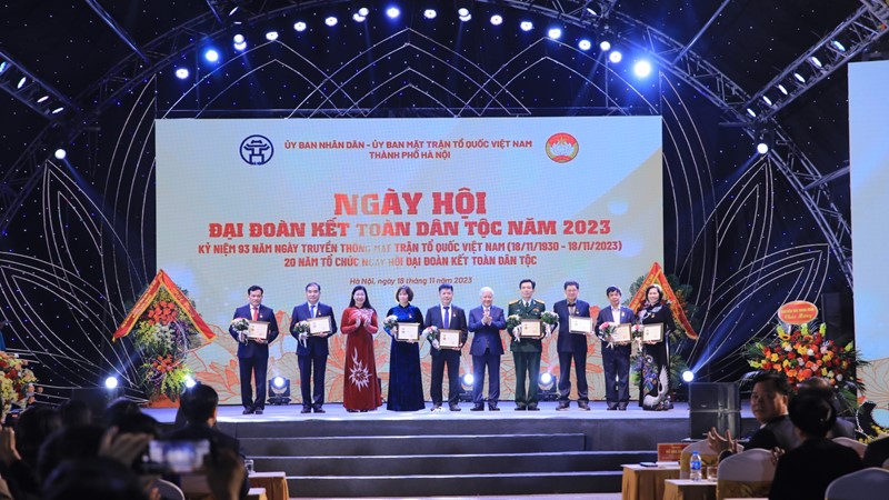 Hà Nội lần đầu tiên tổ chức Ngày hội đại đoàn kết toàn dân tộc theo quy mô cấp thành phố