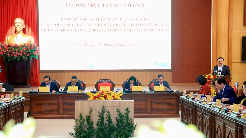 Bằng mọi giá phải gìn giữ và phát huy những tiềm năng, giá trị của hồ Tây