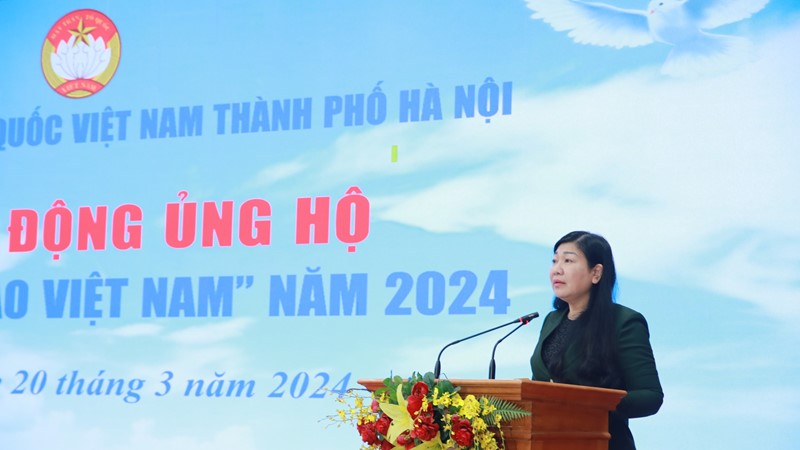 Gần 40 tỷ đồng ủng hộ Quỹ “Vì biển, đảo Việt Nam” của TP. Hà Nội năm 2024