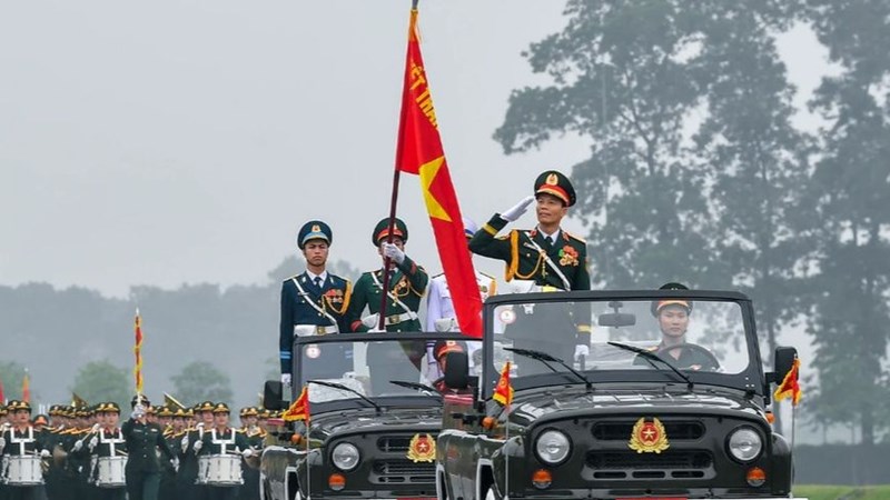 ​Chương trình lễ diễu binh, diễu hành kỷ niệm 70 năm Chiến thắng Điện Biên Phủ được tổ chức sáng 7/5
