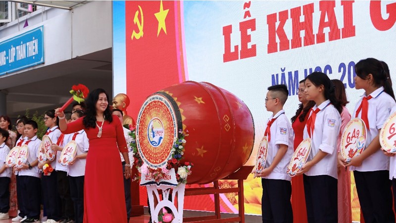 Hơn 53.000 học sinh quận Ba Đình hân hoan chào đón năm học mới