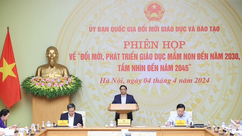 Thủ tướng chủ trì phiên họp Ủy ban Quốc gia đổi mới giáo dục và đào tạo