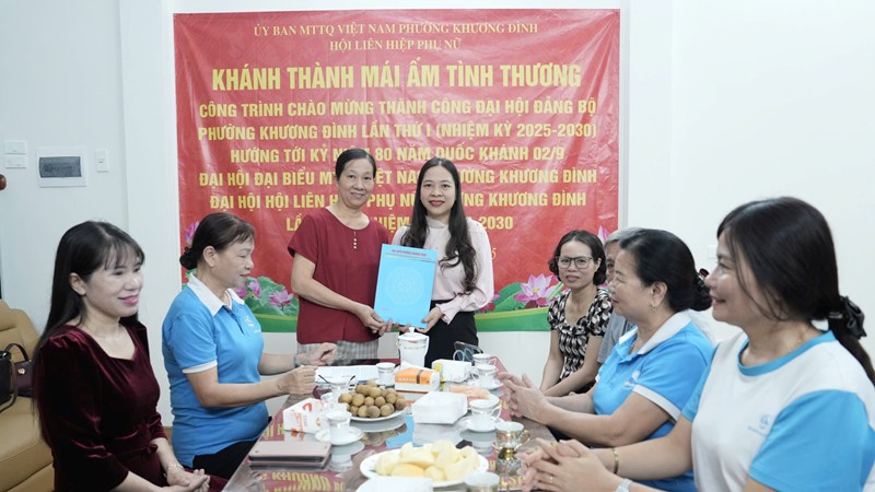 Ấm áp trong mái ấm tình thương tại phường Khương Đình