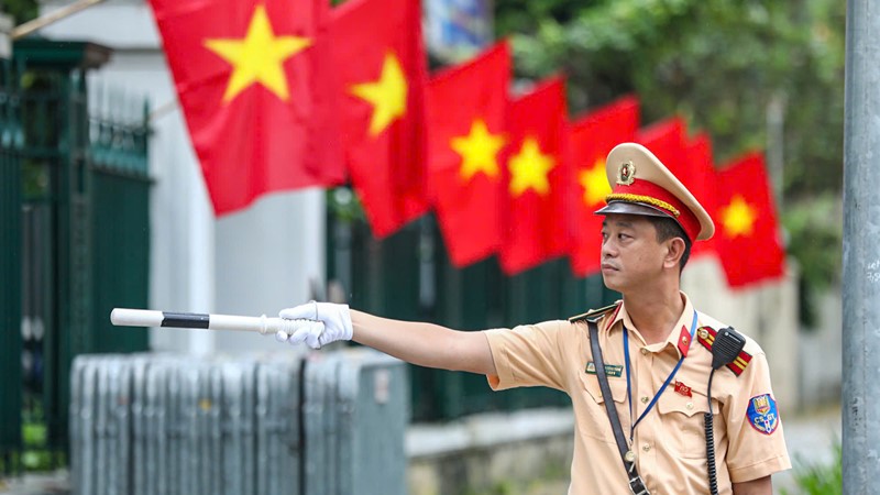 Hà Nội cấm đường, hạn chế phương tiện trên một số tuyến phố từ 22h ngày 1/9