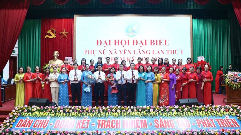Phụ nữ Yên Lãng đoàn kết, phát triển bền vững tiến vào kỷ nguyên vươn mình của đất nước