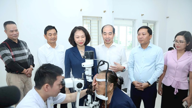 Xã Quang Minh: Hơn 63.000 người dân được khám, quản lý sức khỏe miễn phí
