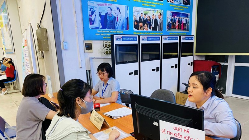 Xã Tiến Thắng: Phiên giao dịch việc làm lưu động năm 2025 tạo cơ hội việc làm cho hàng nghìn lao động