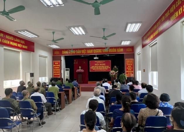 Đẩy mạnh tuyên truyền phòng, chống tội phạm và phòng cháy chữa cháy