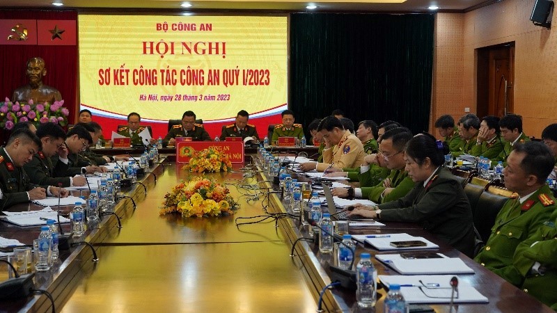 Sơ kết công tác công an quý I/2023 và triển khai công tác quý II/2023