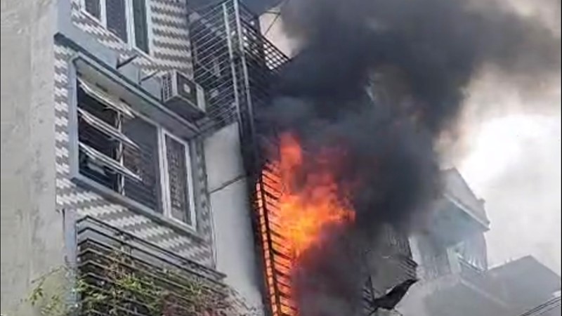 Hà Nội: Cháy nhà dân trên địa bàn quận Hà Đông làm 4 người tử vong