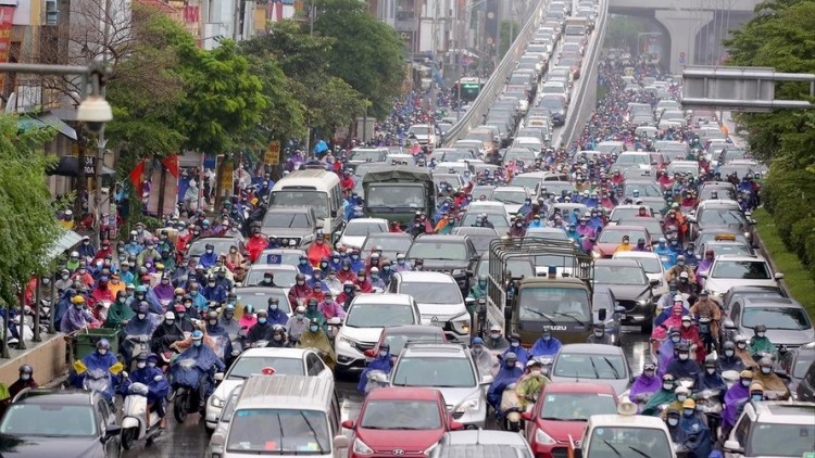 Hà Nội lại dự kiến cấm xe máy vào nội đô vào năm 2030