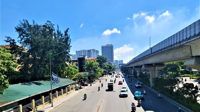  Từ ngày7/7: Điều chỉnh rào chắn trên đường Nguyễn Trãi