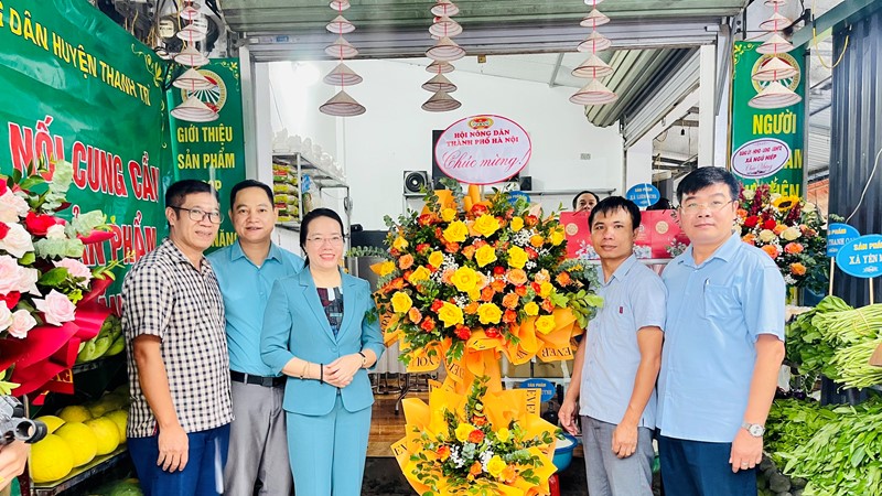 Thanh Trì: Ra mắt điểm trưng bày, giới thiệu và cung ứng sản phẩm có truy xuất nguồn gốc