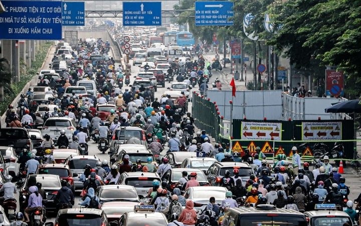 Hà Nội phân luồng đường Bằng Liệt phục vụ thi công Nhà máy nước thải Yên Xá