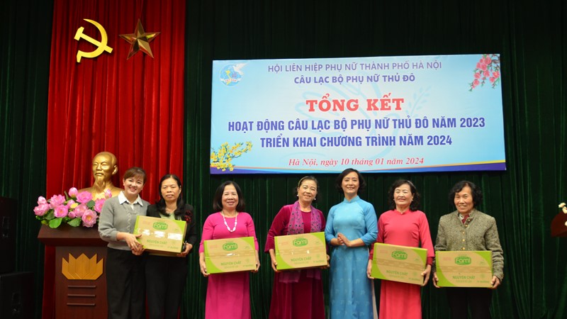 Tổng kết hoạt động CLB Phụ nữ Thủ đô năm 2023 
