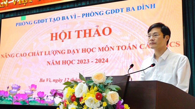 Phối hợp nâng cao chất lượng dạy học môn Toán cấp THCS năm học 2023-2024