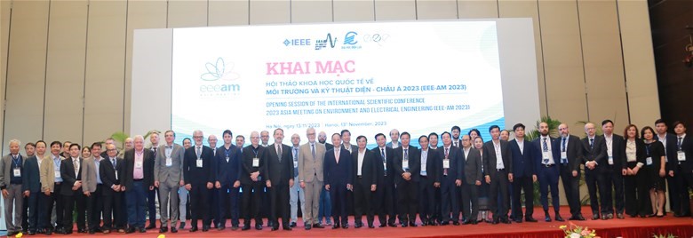 Khai mạc Hội thảo khoa học quốc tế về Môi trường và Kỹ thuật điện - Châu Á