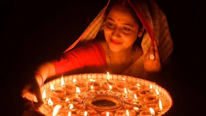Độc đáo lễ hội ánh sáng Diwali ở Ấn Độ