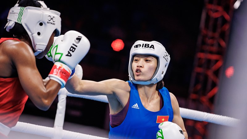Nữ vận động viên Việt Nam bước vào bán kết giải vô địch boxing thế giới