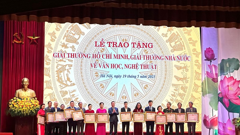128 tác giả nhận Giải thưởng Hồ Chí Minh, Giải thưởng Nhà nước về văn học, nghệ thuật