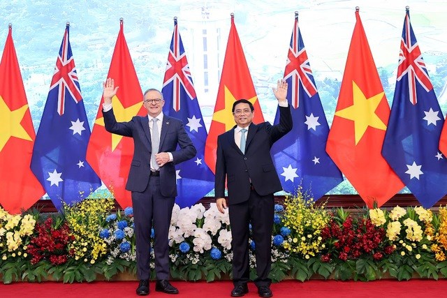 Việt Nam là trung tâm trong chiến lược quan hệ của Australia với Đông Nam Á