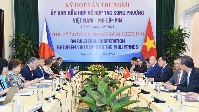 Ủy ban Hỗn hợp về hợp tác song phương Việt Nam- Philippines họp kỳ thứ 10