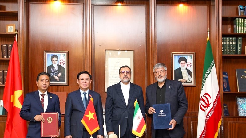 Việt Nam, Iran ký kết Bản ghi nhớ hợp tác trong lĩnh vực thể thao