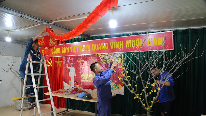 Đội Công binh Việt Nam đón Xuân Giáp Thìn 2024 ở Abyei