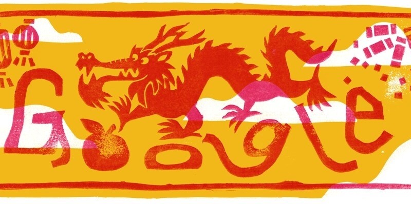 Google Doodle đổi giao diện chúc mừng Tết Nguyên đán 2024