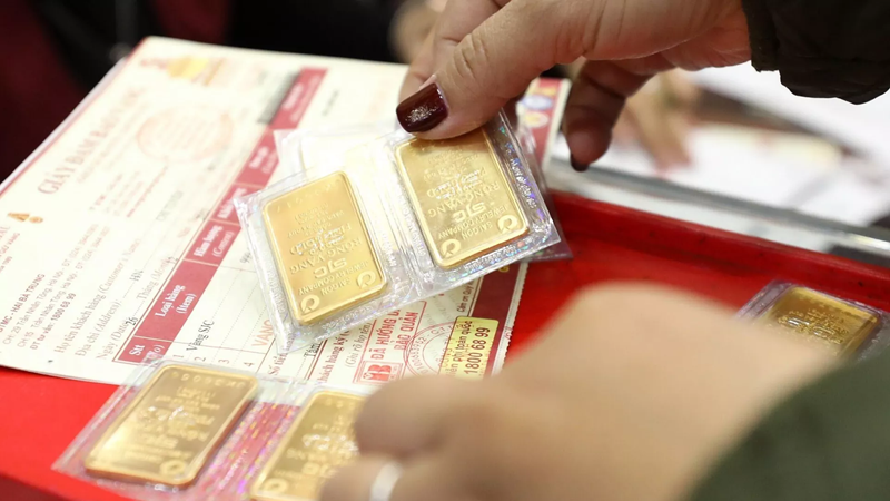 Giá vàng miếng bất ngờ giảm mạnh ngày vía Thần Tài