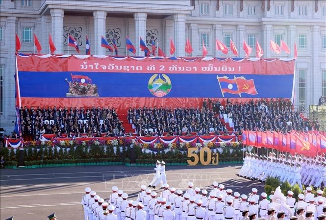 Điện mừng Đại hội đại biểu toàn quốc lần thứ XII của Đảng Nhân dân Cách mạng Lào