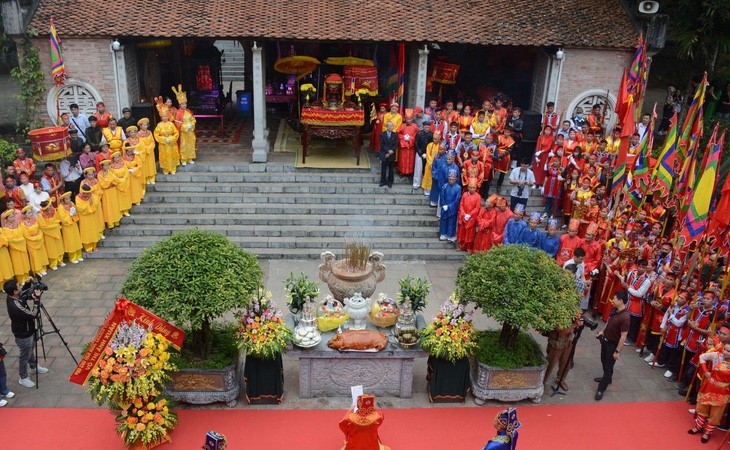Lễ hội đền Bà Triệu là Di sản văn hóa phi vật thể quốc gia