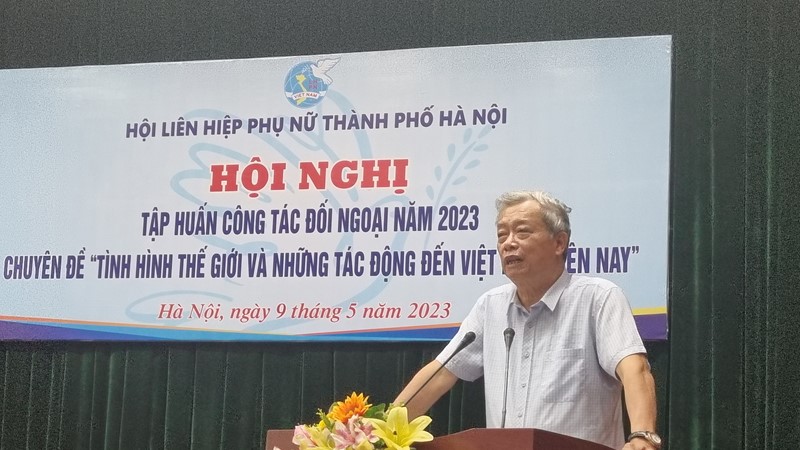 Hội LHPN Hà Nội: Tổ chức tập huấn công tác đối ngoại năm 2023