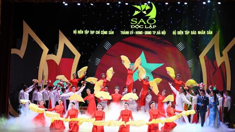 Chương trình nghệ thuật “Sao Độc lập” chào mừng Quốc khánh 2/9: Khắc họa tinh thần yêu nước, ý chí quật cường của dân tộc