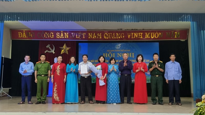 Ra mắt mô hình điểm “Làng quê an toàn cho phụ nữ và trẻ em“