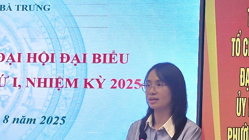 Triển khai nhiệm vụ Đại hội Đại biểu phụ nữ phường Hai Bà Trưng lần thứ I, nhiệm kỳ 2025-2030