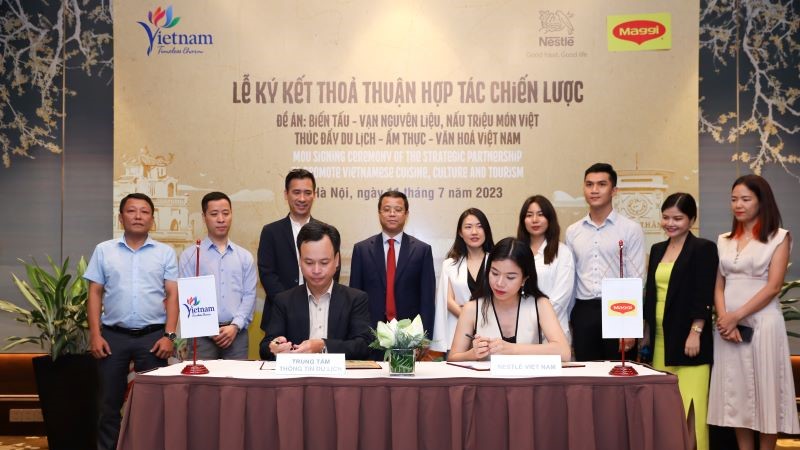 Nestlé Việt Nam hợp tác cùng Cục Du lịch Quốc gia Việt Nam thúc đẩy du lịch ẩm thực