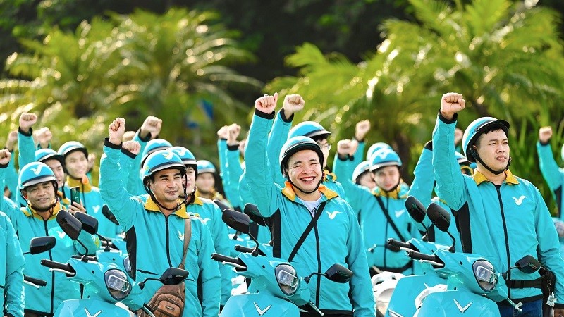 Dịch vụ goi xe máy điện xanh SM Bike ra mắt tại Hà Nội