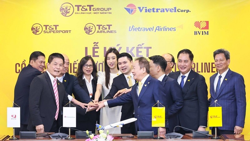 T&T Group trở thành cổ đông chiến lược của Vietravel Airlines