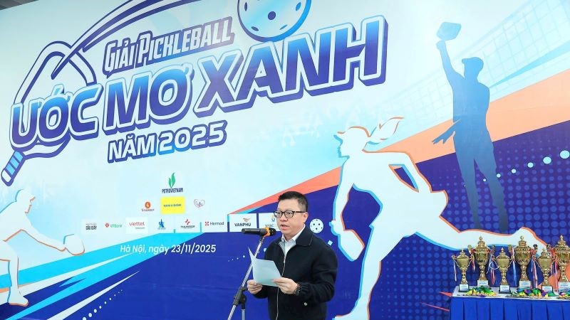 Giải Pickleball 'Ước Mơ Xanh' 2025: Khởi đầu cho hành trình gắn kết và nhân ái