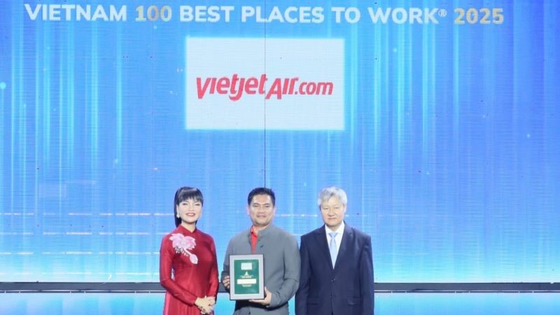 Vietjet, FPT trong top "Nơi làm việc tốt nhất Việt Nam năm 2025"