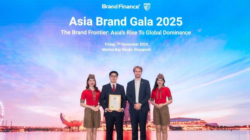 Vietjet thuộc nhóm thương hiệu hàng không lớn nhất ASEAN 2025