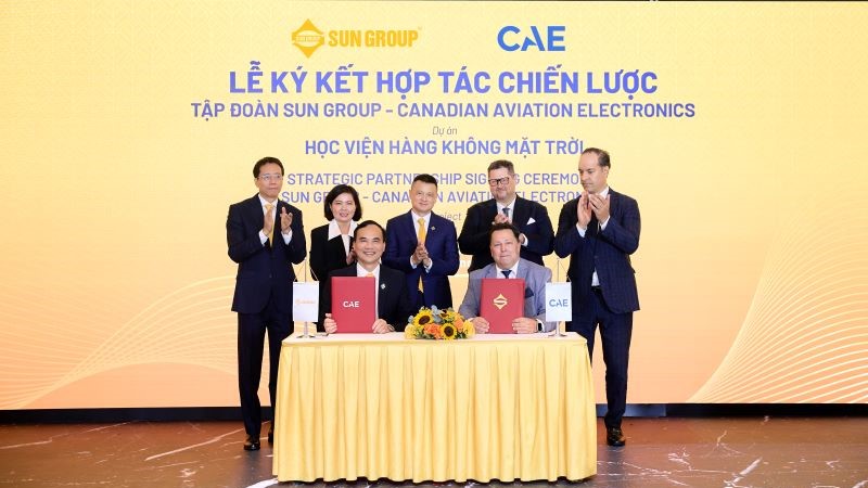 Sun Group “bắt tay” Canadian Aviation Electronics Ltd, phát triển Học viện Hàng không Mặt trời chuẩn quốc tế tại Việt Nam