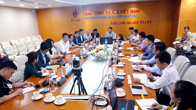 PV GAS gặp gỡ tổ hợp nhà đầu tư đến từ Hàn Quốc, Singapore và Thái Lan