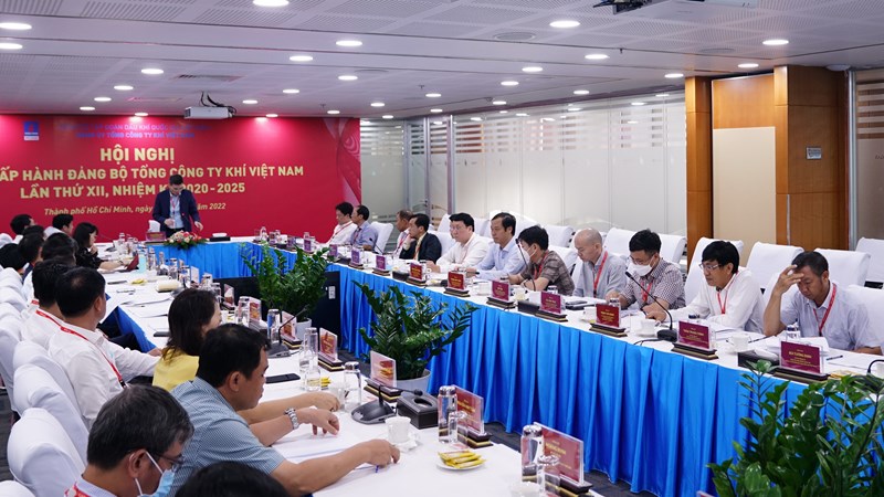 Ban Chấp hành Đảng bộ PV GAS  tổ chức Hội nghị thường kỳ lần thứ XII nhiệm kỳ 2020 - 2025